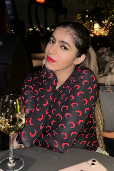 Marine Serre crewneck top