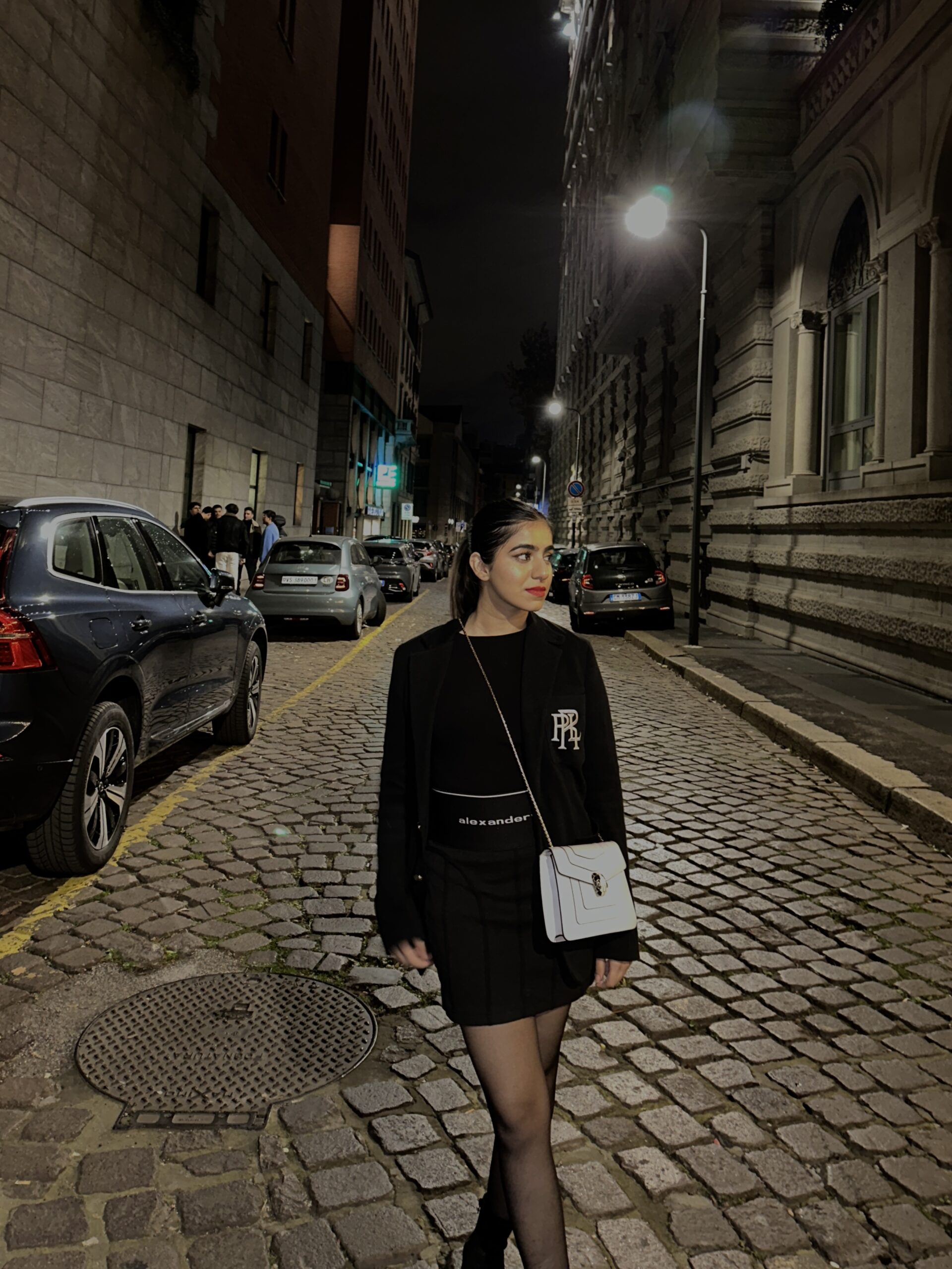 Alexander Wang ribbed jersey mini skirt - Image 3