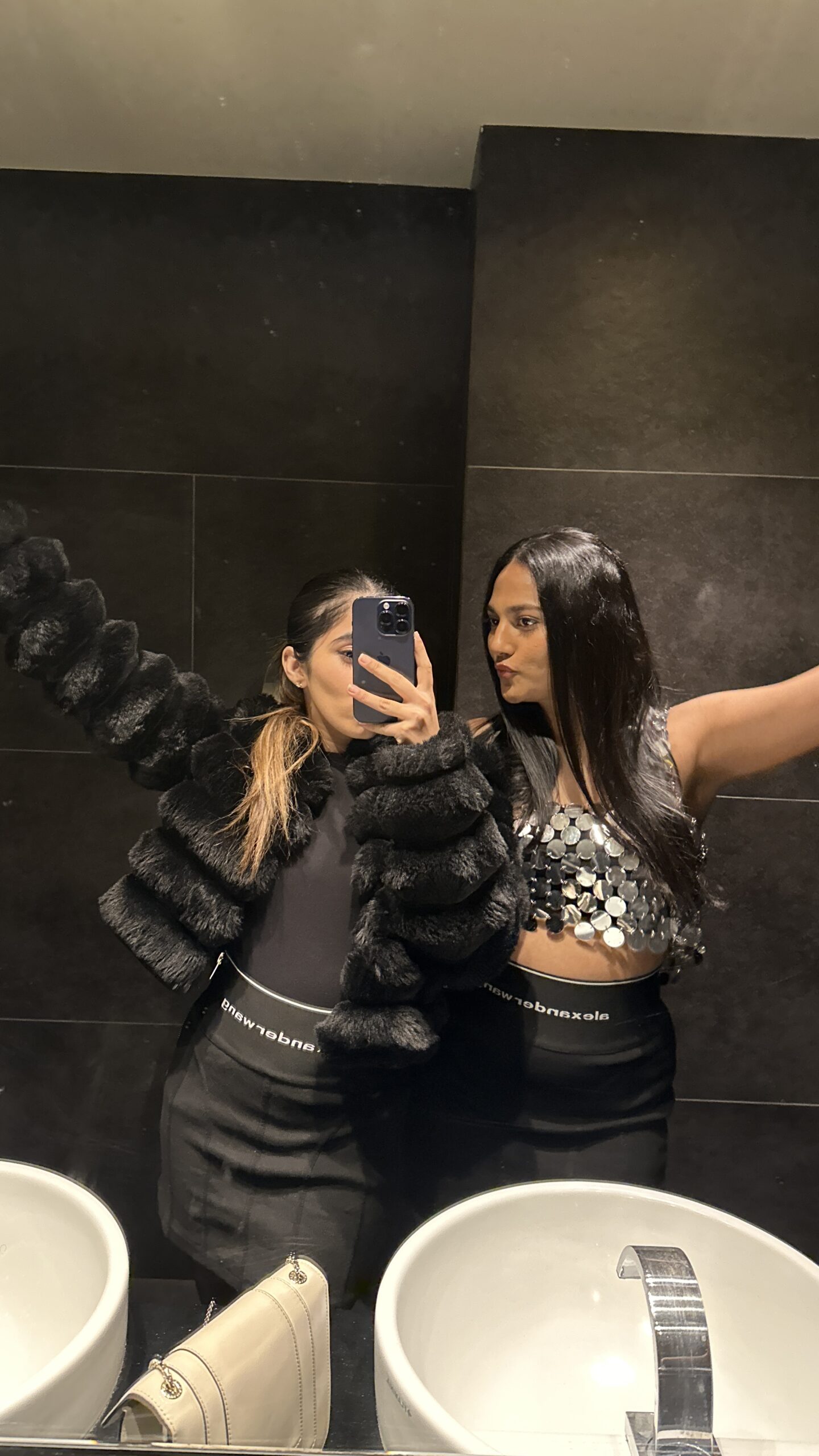 Alexander Wang ribbed jersey mini skirt - Image 4